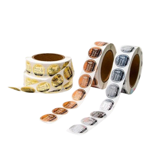 Branded sticker printing for packaging UAE