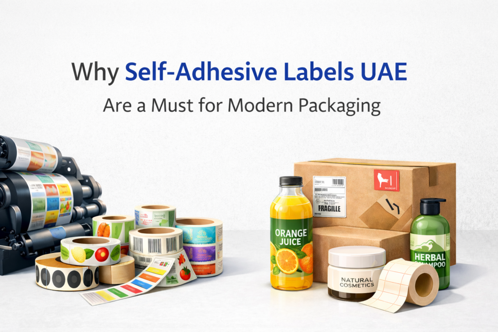 Why Self-Adhesive Labels UAE Are a Must for Modern Packaging