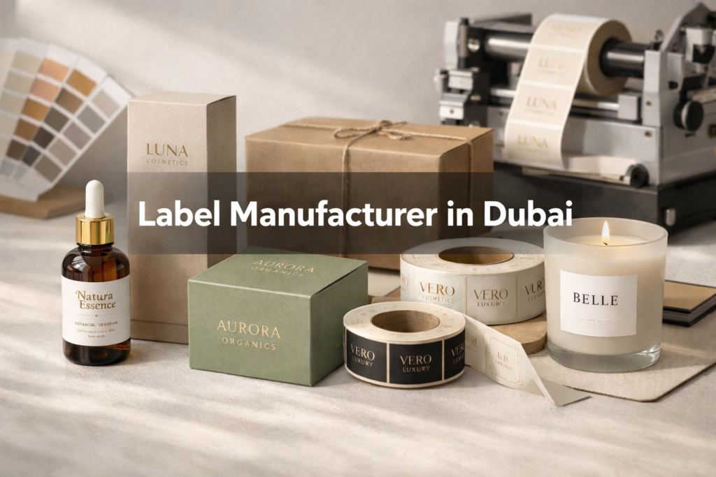 Why Every Growing Brand Needs a Label Manufacturers in Dubai