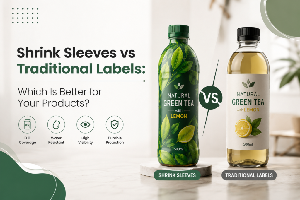Shrink Sleeves vs Traditional Labels: Which Is Better for Your Products?