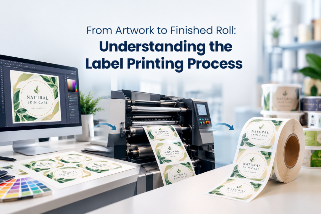 From Artwork to Finished Roll: Understanding the Label Printing Process